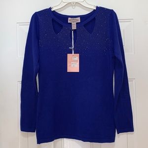 3/$15 NWT Oliver royal blue size medium sweater